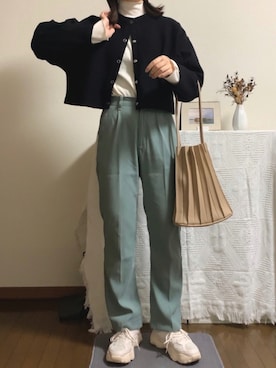 fujikoさん（レディース・162cm）の冬コーディネート