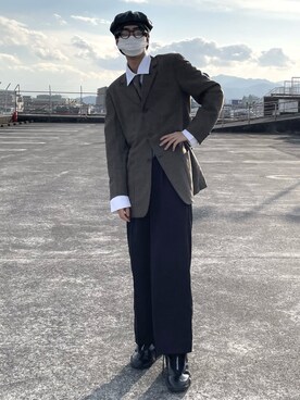 「アイテム（フォーマルスーツ/小物）」を使った、ＡＲＡＳＨＩさん（メンズ・178cm・20代）の春コーディネート