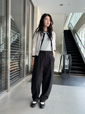 平田（hirata）さん（レディース・165cm）の夏コーディネート