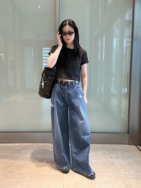「UNITED ARROWS（ユナイテッドアローズ）のアイテム」を使った、平田（hirata）さん（レディース・165cm）の夏コーディネート