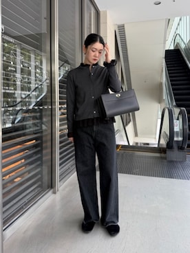 「ベーシック/トラッド」｜平田（hirata）さん（レディース・165cm）の秋コーディネート