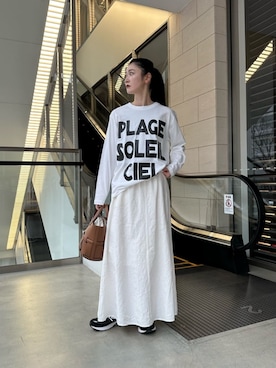 「m's braque(エムズブラック)のアイテム(トップス)」を使った、平田(hirata)さん(レディース・165cm)の冬コーディネート