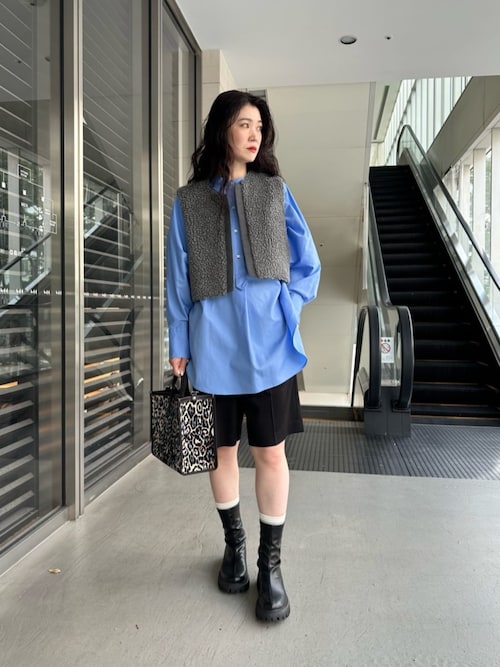 SACRA（サクラ）の「＜SACRA＞ボア ショートベスト（ベスト）」 - WEAR