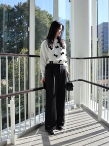 UNITED ARROWS（ユナイテッドアローズ）の「3D リボン クルーネック