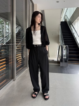 「UNITED ARROWS（ユナイテッドアローズ）のアイテム」を使った、平田（hirata）さん（レディース・165cm）の夏コーディネート