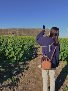 「REMOON（リムーン）のアイテム」を使った、梨さん（レディース・162cm）の冬コーディネート