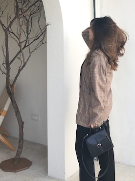 「H&M（エイチ・アンド・エム）のアイテム（チェスターコート）」を使った、francesさん（レディース・150cm）の夏コーディネート
