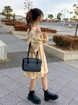 amiさん（レディース・148cm）の冬コーディネート