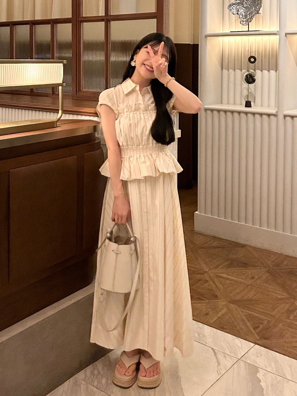 ami｜SNIDELのワンピースを使ったコーディネート - WEAR