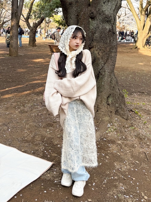 本日限定値下げ　希少！！　SNOW WHITE ガーゼシャツ コカ coca ガーゼシャツ （White） -ファッション通販 FASHION