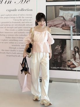 「UGG（アグ）のアイテム」を使った、amiさん（レディース・148cm）の夏コーディネート