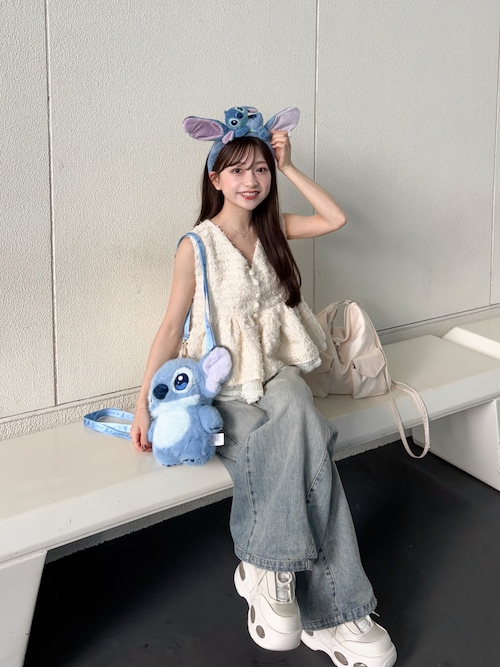 「SLY(スライ)の【2024SS新作】AIR PLATFORM SNEAKER エアー プラットフォーム スニーカー(スニーカー)」を使った、amiさん(レディース・148cm)の秋コーディネート