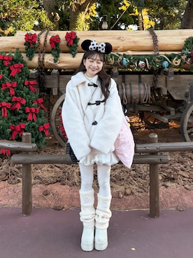 「NEUNA（ヌナ）のアイテム」を使った、amiさん（レディース・148cm）の冬コーディネート