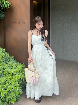 「アイテム（シューズ）」を使った、amiさん（レディース・148cm）の夏コーディネート