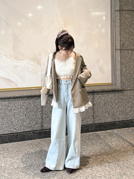 「JILL by JILL STUART（ジルバイジルスチュアート）のアイテム」を使った、amiさん（レディース・148cm）の春コーディネート