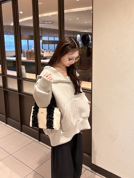 「SNIDEL（スナイデル）のアイテム」を使った、amiさん（レディース・148cm）の春コーディネート