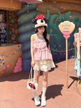 「SNIDEL（スナイデル）のアイテム」を使った、amiさん（レディース・148cm）の春コーディネート