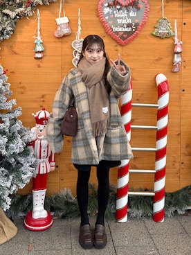 「アイテム（テーラードジャケット）」を使った、amiさん（レディース・148cm）の秋コーディネート