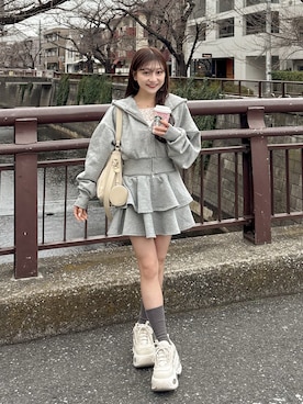 amiさん（レディース・148cm）の春コーディネート