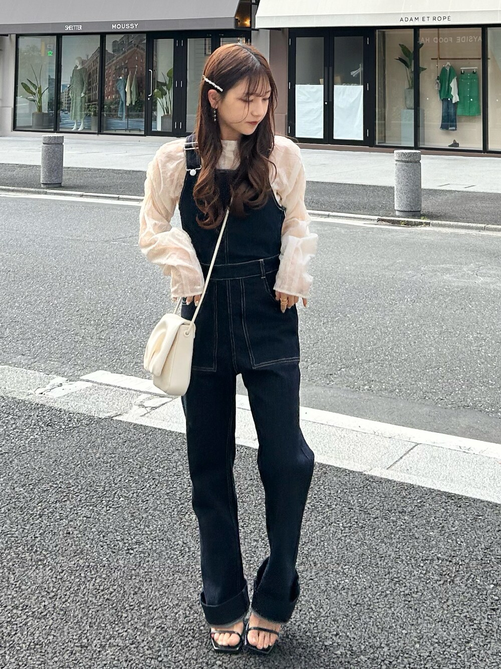 ami｜Chicoのサロペット/オーバーオールを使ったコーディネート - WEAR