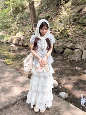 「adidas（アディダス）のアイテム」を使った、amiさん（レディース・148cm）の春コーディネート