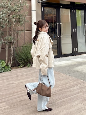 amiさん（レディース・148cm）の春コーディネート