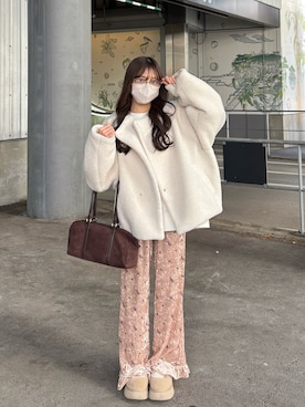 amiさん（レディース・148cm）の冬コーディネート