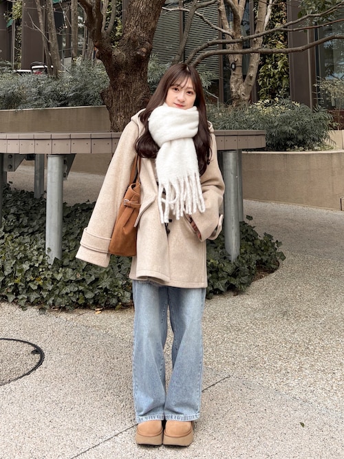 セール】【WEB限定】フードダッフルミドルコート（その他アウター