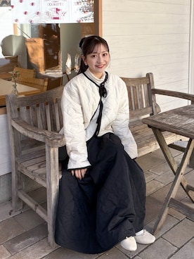 「アイテム（ワンピース/ドレス）」を使った、amiさん（レディース・148cm）の秋コーディネート