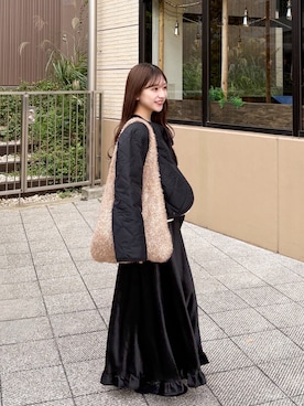 「アイテム（ジャケット/アウター）」を使った、amiさん（レディース・148cm・20代）の秋コーディネート