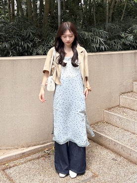 「アイテム（パンツ）」を使った、amiさん（レディース・148cm・20代）の秋コーディネート