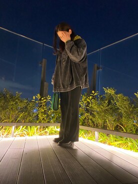 「one way（ワンウェイ）のアイテム（スウェット）」を使った、igucheeseさん（レディース・163cm）の冬コーディネート