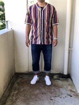 沖縄　ハイサイさんの（Paul Smith | ポールスミス）を使ったコーディネート