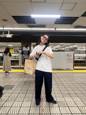 「adidas Originals（アディダスオリジナルス）のアイテム」を使った、👽さん（レディース・167cm）の夏コーディネート