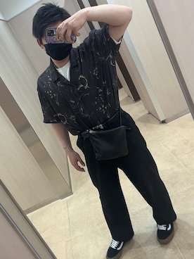 「CIAOPANIC TYPY（チャオパニックティピー）のアイテム（アクセサリー）」を使った、Uto4さん（メンズ・162cm）の春コーディネート