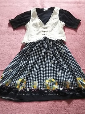 「axes femme（アクシーズファム）のアイテム（ベスト）」を使った、めぐさん（レディース・154cm）の夏コーディネート