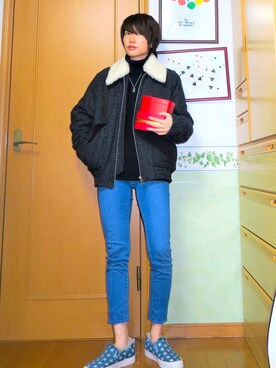 ネックレスを使った タートルネックニット のメンズ人気ファッションコーディネート Wear