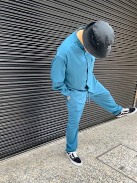 「Deviluse（Deviluse）のアイテム（パンツ）」を使った、shrさん（メンズ・173cm）の秋コーディネート