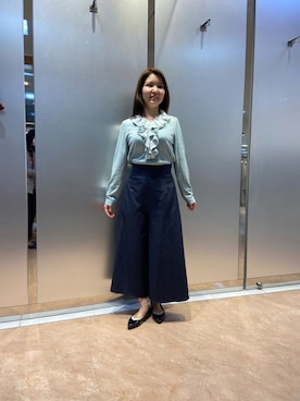「NARACAMICIE（ナラカミーチェ）のアイテム（その他パンツ）」を使った、naさん（レディース・155cm）の秋コーディネート