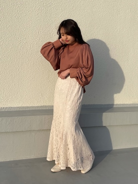 Hinakoさん（レディース・155cm）の冬コーディネート