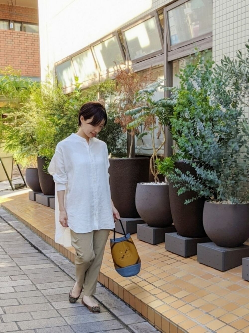 未使用新品　ミハエルカカリア　ビアズリー　フラットシューズ　カーキ　ブラウン38 ビアズリー BEARDSLEY 《MEHER KAKALIA/ミハエルカカリア