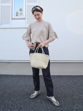 𝐲𝐮𝐫𝐢𝐚𝐧さん（レディース・172cm）の春コーディネート
