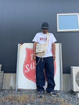 「アイテム（デニムパンツ）」を使った、mtdr81さん（メンズ・180cm・40代）の夏コーディネート