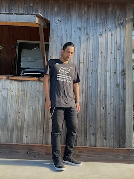 「FOXのアイテム」を使った、mtdr81さん（メンズ・180cm）の夏コーディネート