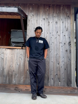 「アイテム（チノパンツ）」を使った、mtdr81さん（メンズ・180cm・40代）の夏コーディネート