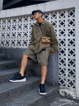 「Dior」｜「アイテム（帽子）」を使った、浮生 ふせいさん（メンズ・169cm）の夏コーディネート
