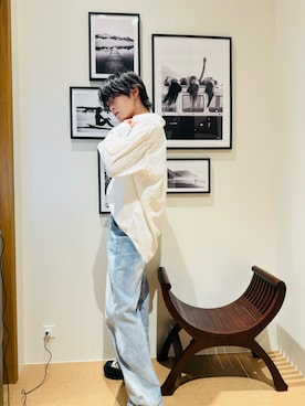 「ALAND（エーランド）のアイテム」を使った、yoshitada0707さん（メンズ・175cm）の夏コーディネート