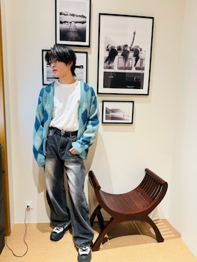 「ALAND（エーランド）のアイテム」を使った、yoshitada0707さん（メンズ・175cm）の秋コーディネート