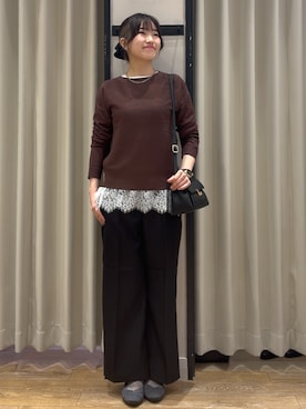 「grove（グローブ）のアイテム」を使った、ruka0524さん（レディース・163cm）の秋コーディネート