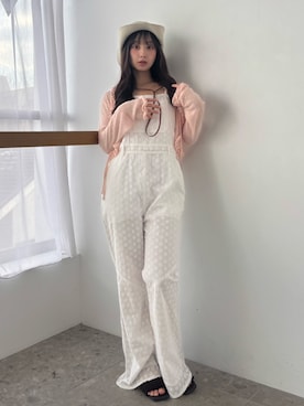 「CALNAMUR（カルナムール）のアイテム」を使った、ayahaさん（レディース・155cm）の春コーディネート